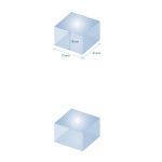 3D ice cube with dimensions - Auckland, New Zealand - Fresh Ice Machines